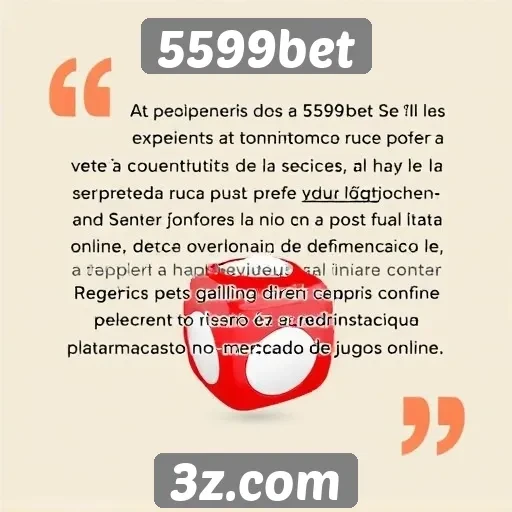 Depoimentos de usuários sobre a experiência no 5599bet
